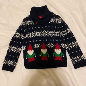 Jingles and joy toddler Christmas sweater 2t gnomes